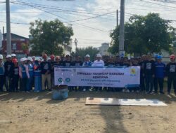 Tingkatkan Kewaspadaan Terhadap Bahaya Kebakaran, PLN UP3 Karawang adakan Simulasi Tanggap Darurat
