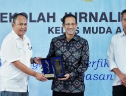 Buka Sekolah Jurnalisme Indonesia (SJI),Nadiem Al Makarim Berpesan:   Wartawan Tetap Menjaga Kualitas Jurnalisme