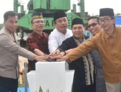 Sekda Kabupaten Bekasi Hadiri Kegiatan Pemasangan Tiang Pancang Pertama Pembangunan Masjid Al-Muhajirin Lippo Cikarang