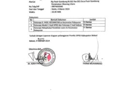SNIPER Indonesia Desak Bawaslu Kabupaten Bekasi Ambil Keputusan Dugaan Pelanggaran Pemilu DPRD 2024