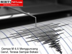 Gempa M 6,5 Mengguncang Garut, Terasa Sampai Bekasi