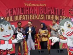 KPU Kabupaten Bekasi Laksanakan Peluncuran Pilkada Bupati dan Wakil Bupati Tahun 2024