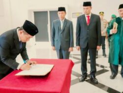 Bupati H Aep Saepuloh, S.E Lantik Tiga Kepala OPD, Berikut Nama – namanya!