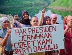 Viral , Warga Wanakerta Minta Presiden Pulihkan Kali Cibeet yang Berbau dan Tercemar 