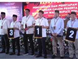 KPU Kabupaten Bekasi Tetapkan Nomor Urut Tiga Cawabup Hari Ini