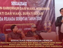 KPU Kabupaten Bekasi Gencar Sosialisasi Agar Masyarakat Tidak Golput