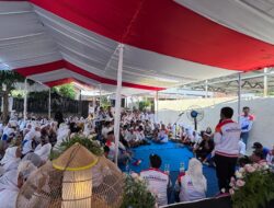 Antusias Ribuan Simpatisan Sambut H. Aep Syaepulloh di Mantili Center  