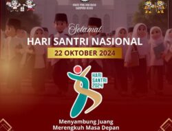 KPU Kabupaten Bekasi Ucapkan Selamat Hari Santri Nasional 2024