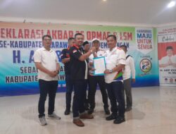 Deklarasi Akbar,Ribuan LSM dan Ormas di Karawang Nyatakan Dukungan Aep-Maslani