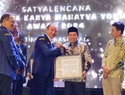 BN Holik Cabup Nomor 2 Dapat Penghargaan Satyalancana Aditya Karya Mahatva Yodha