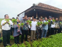 Baru Dilantik Menteri Desa dan Daerah Tertinggal Kunjungi Karawang Dalam Peninjauan Pemanfaatan dan Wisata Desa Kamojing