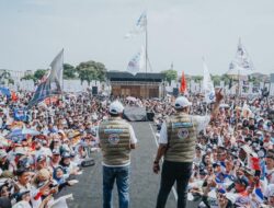 Lokasi Kampanye Akbar Membludak Dihadiri Ribuan Simpatisan Pastikan Paslon Nomor 02 Memang Di Pilkada 2024