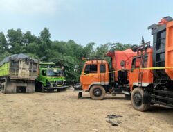 LSM SNIPER Laporkan Dugaan Pembuangan Sampah Ilegal, Polres Metro Bekasi Police Line Truk dan Ekskavator