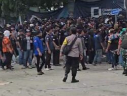 Unjuk Rasa  Masyarakat Parungmulya di PT Inti Ganda Perdana Mendapat Penghadangan dari Sekelompok Massa Tandingan