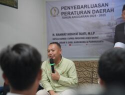 Ketua Komisi I DPRD Provinsi Jawa Barat Sosialisasikan Perda No. 5 Tahun 2023 