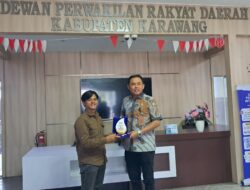 Audensi IJTI korwil Purwasuka ke DPRD kabupaten Karawang