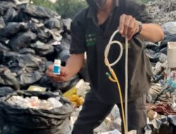 Ditemukan pembuangan Limah Medis Rumah Sakit Di TPA Sumur Batu