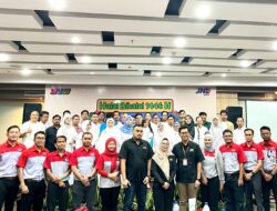 Gathering dan Halal Bihalal Agen Mitra JNE Karawang Tingkatkan Kolaborasi Strategis