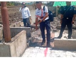 Kasi Trantib dan Muspika Cikarang Timur Himbau Warga Korban Kebakaran Tidak Dirikan Bangunan di Lahan PT KAI
