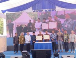 Launching Peluncuran Indeks Risiko Iklim Desa di Situ Cipule Desa Mulyasari