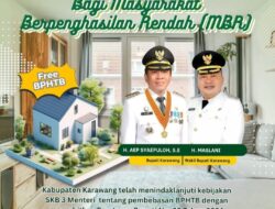 Pemkab Karawang Bebaskan BPHTB Bagi Masyarakat Berpenghasilan Rendah