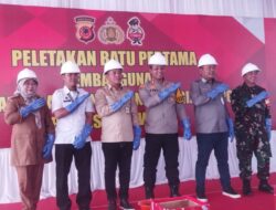 Polres Karawang Resmikan Batu Pertama Pembangunan SPPG