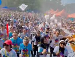 Antusias Ribuan Peserta Ikuti Karawang Colour Run 2025 Di Galuhmas