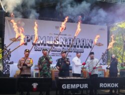 Bea cukai Purwakarta Musnahkan  Barang Bukti Hasil Penindakan DBHCHT