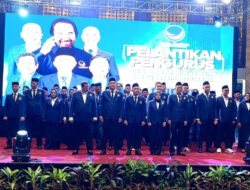Pengurus DPD Partai NasDem DPD Kabupaten Karawang Periode 2025-2029 Resmi Di Kukuhkan 