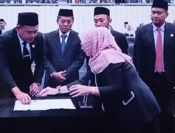 DPRD Karawang Gelar Rapat Paripurna Perubahan Peraturan Daerah  nomor 9 Tahun 2017