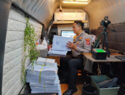 Melalui Gerai SIM Keliling,Satlantas Polres Karawang untuk Berikan Layanan Terbaik Kepada Masyarakat