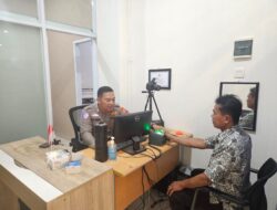 Satlantas Polres Karawang Edukasi Warga Soal Proses Penertiban SIM