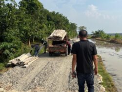 Pengembang Geram, Pertanyakan Proyek Pengecoran Jalan Desa Pangulah Utara 