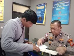 Pelayanan Mutasi Kendaraan di Samsat Karawang melalui Polantas Menyapa 