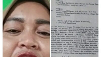 Ketua GBR PAC Karang Bahagia Minta Polisi Tangkap Pencuri Motor Dengan Modus Pinjam