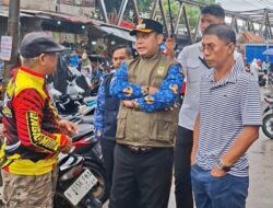 Plt Bupati Bekasi Sidak Pasar Tradisional Bojong, Camat dan UPTD Tak Hadir