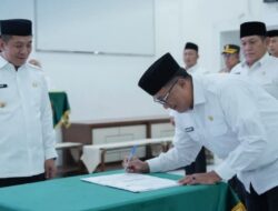 Bupati Karawang Resmi Melantik 9 Kepala Desa Hasil Pilkades Digital