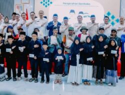 Pemkab Karawang Salurkan 400 Paket Sembako dan Santunan Yatim Piatu