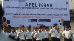 Lapas Karawang Berkomitmen bebas dari Peredaran Narkoba dan Pungutan Liar 