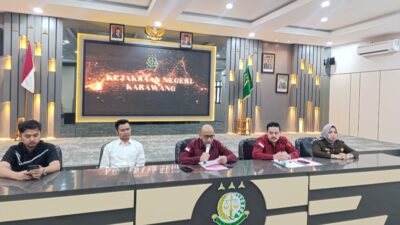 Kejari Karawang Bongkar Dugaan korupsi Penyaluran KPR BTN Proyek Perumahan CSG dan Kartika Residence. 