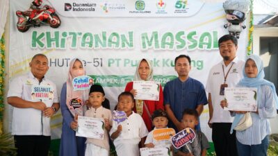 HUT ke-51, Pupuk Kujang Khitan Gratis 510 Anak Secara Maraton selama 10 Hari