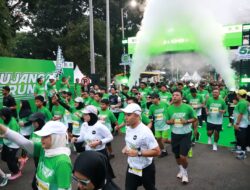 Pupuk Kujang Gelar Event Lari di Kawasan Industri  Tembus 1.740 Peserta