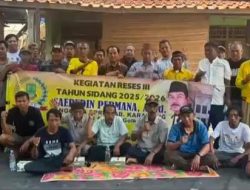 Anggota DPRD Karawang Saepudin Permana Serap Aspirasi Warga Duren, Infrastruktur hingga Rumah di Lahan Pengairan Jadi Sorotan
