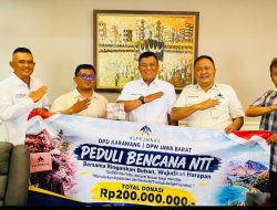 ASPRUMNAS Jawa Barat Salurkan Bantuan 200 Juta untuk Korban Bencana NTT
