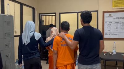 Pasang Suami Istri Diringkus Polresta Karawang Terkait Kasus Dugaan TPPO